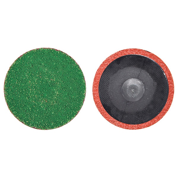 Merit Quick Change Disc, Zirc AlO, 1in, 60G, TR - 08834167096