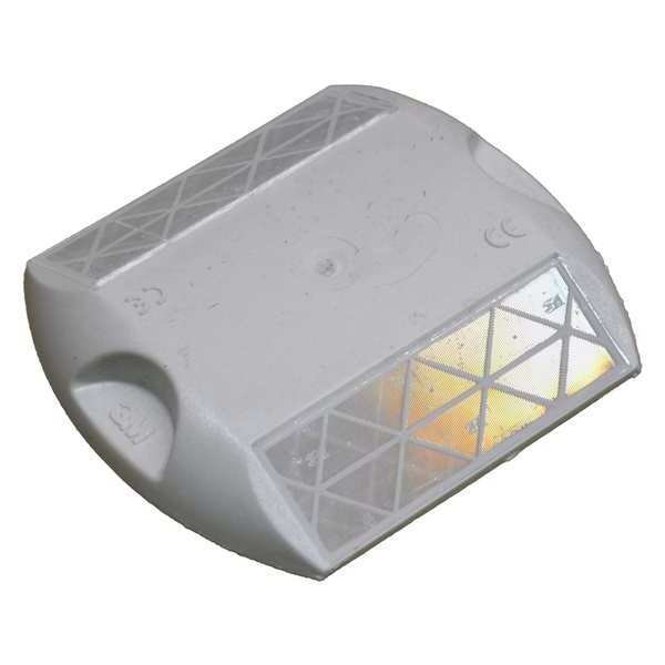 3M Pavement Marker, White, 4" L, PK100 - RPM-PSA-290-2W