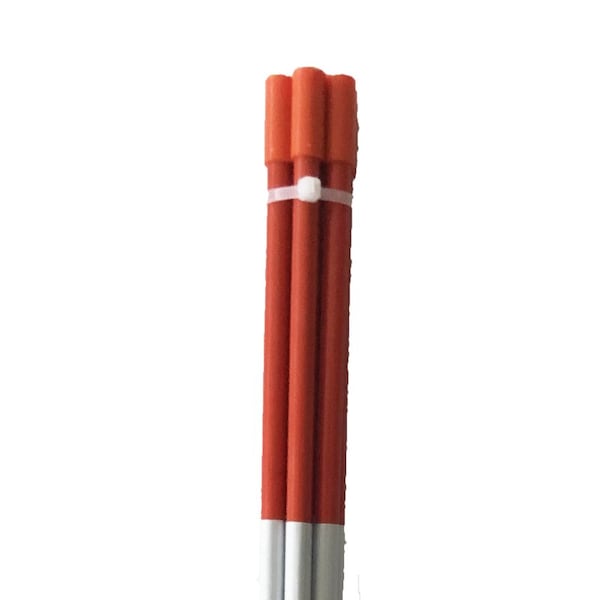 Home Plus Home Plus 48 in. Round Orange Driveway Marker 6 pk - HD0119