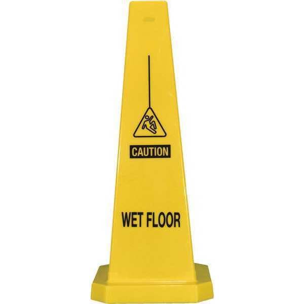 Cortina Safety Products Lamba Cones, 25", Wet Floor - 03-600-12WF