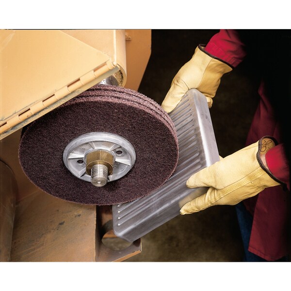 Scotch-Brite High Strength Disc, 16 in x 1-1/4 in A MED, SPR 015592A, 10PK - 7010309814