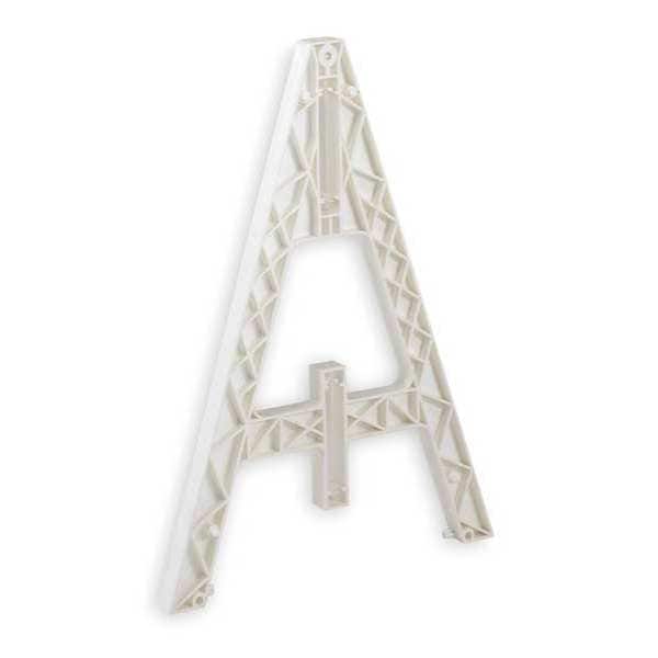 Cortina Safety Products A Frame Leg, Polypropylene, 40 1/2 in Height, 40 1/2 in Length, 13.75 lb, White - 97-01-004-CE