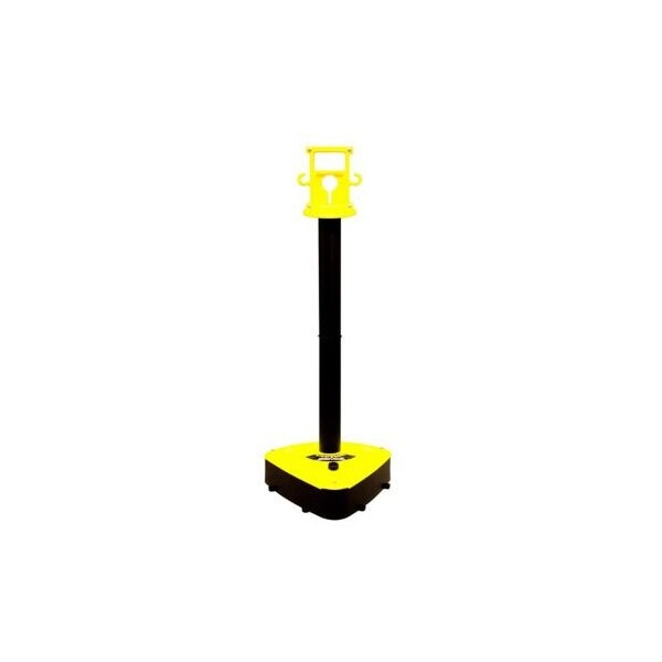 Accuform XTREME DUTY STANCHION POST COLOR PRC205BKYL - PRC205BKYL
