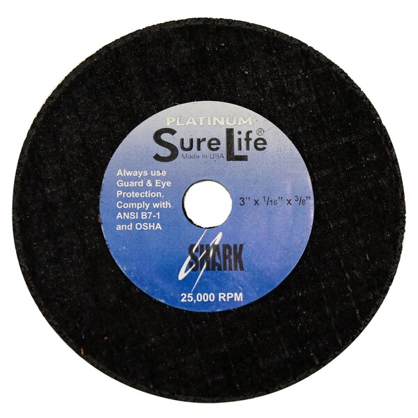 Shark Industries 3x1/16x3/8 ZIRC WH 6pk - SI12757