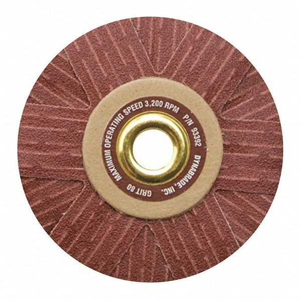 Dynabrade SandingStar, 4"dia., 150G, AO, Abr-Mt - 93394