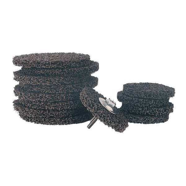 Superior Abrasives Stripping Disc, S/C, 4x1/2x1/4, X-Coarse - A008198