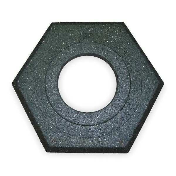 Zoro Select Trim Line Base, For Looper Top Channelizer Cones, 16 lb Weight, Recycled Rubber, 18 in Width, Black - 03-752-16
