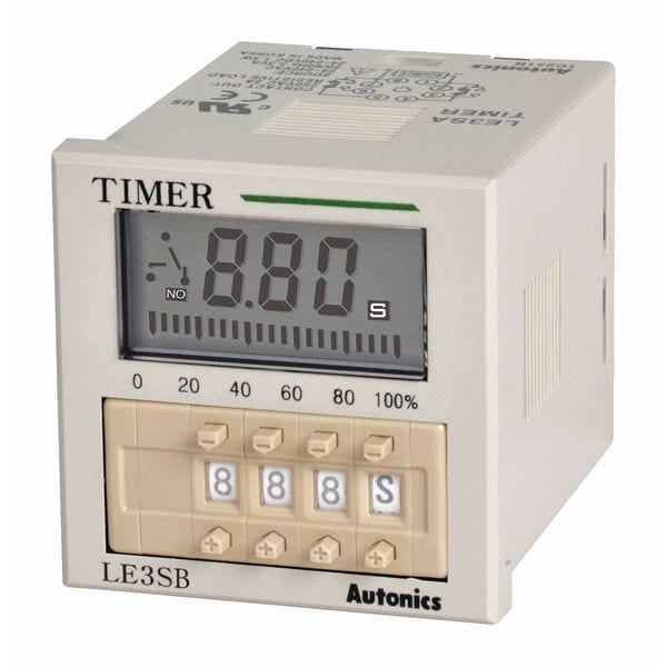 Retraso de tiempo y relé, 24 a 240VCA/24 a 240VCD - LE3SB