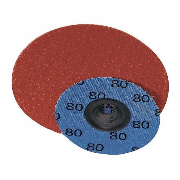 Superior Abrasives Coated QCRK Disc, CRGA, 3", Type S, Grit 60 - A017289