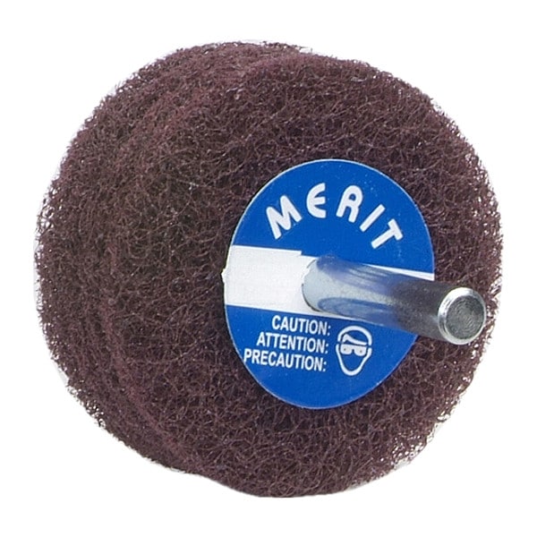 Merit Non-Woven Disc Wheel, 2" dia, 12,000 RPM - 08834131554