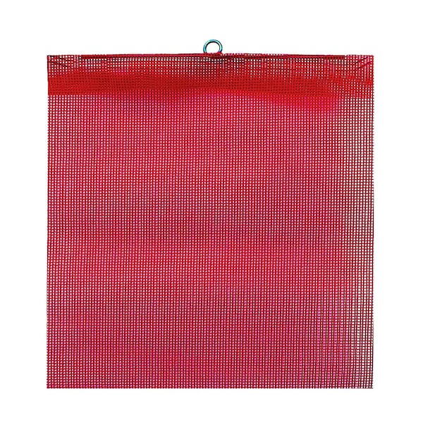 Safetruck By Ms. Carita 18 Red Mesh Safety Flag W/Wire Loop - FW400CR
