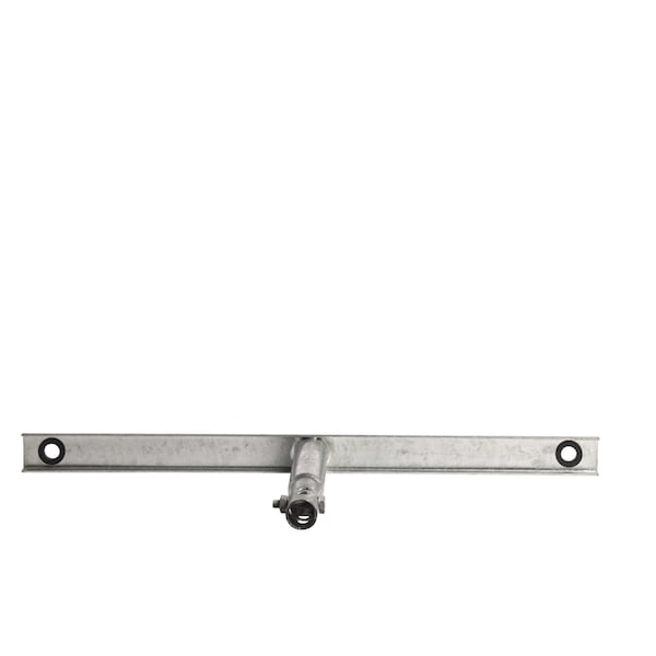 Angry Bull Barricades Interlocking Galvanized Steel Barricade, Removable Flat Feet, 8.5 ft. - AC-LDX85-FL-GA
