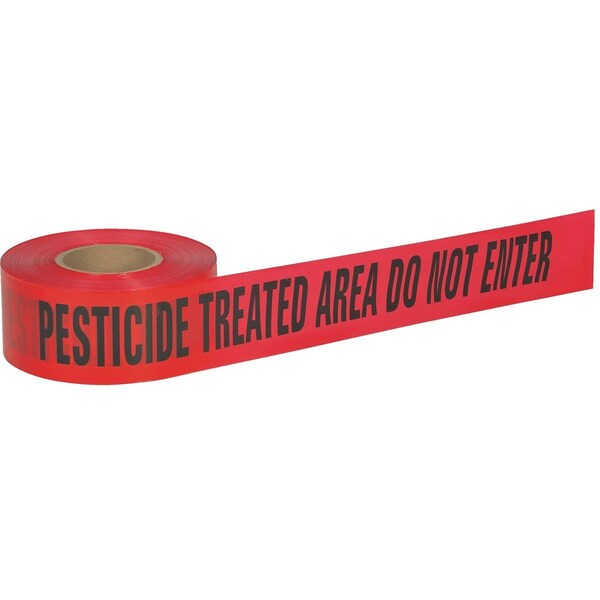 Presco inPesticide Treated Area, Do Not Enter in Barricade Tape - B3103R504