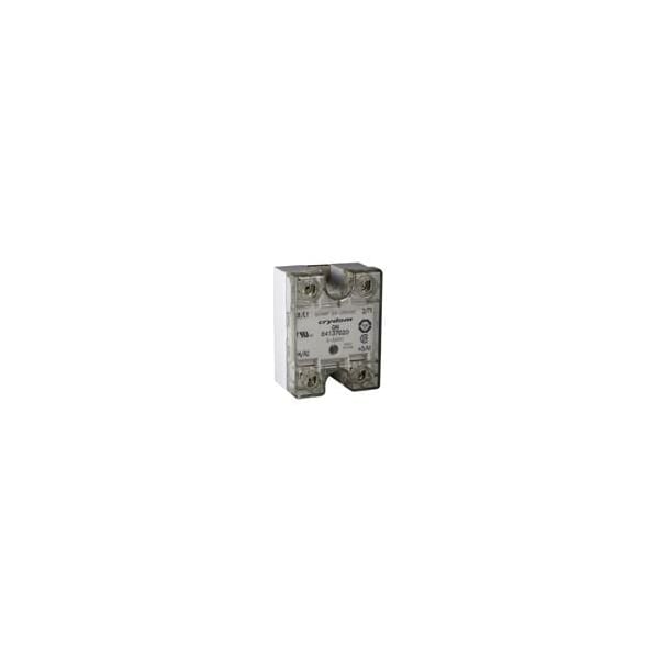 Relevadores de estado sólido Crydom - Relevador de montaje industrial SSR, montaje en panel, IP20, 280Vac/50A, entrada de CC, cruce por cero - 84137020H