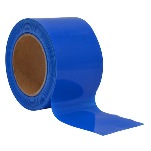 Wod Tape Barricade Tape, Blue, 3 inch Wide x Polyethylene, 3 mil - WOD BRC-BNP-03000-36-200-BLU