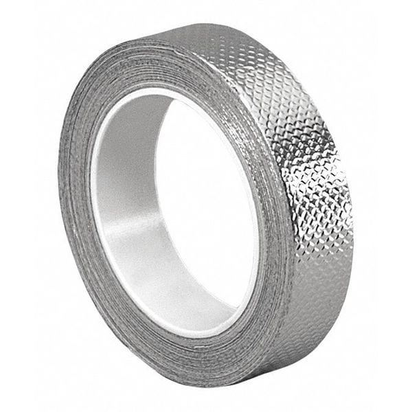 3M Foil Tape, Silver, 6 x 1.25", PK25 - 1345