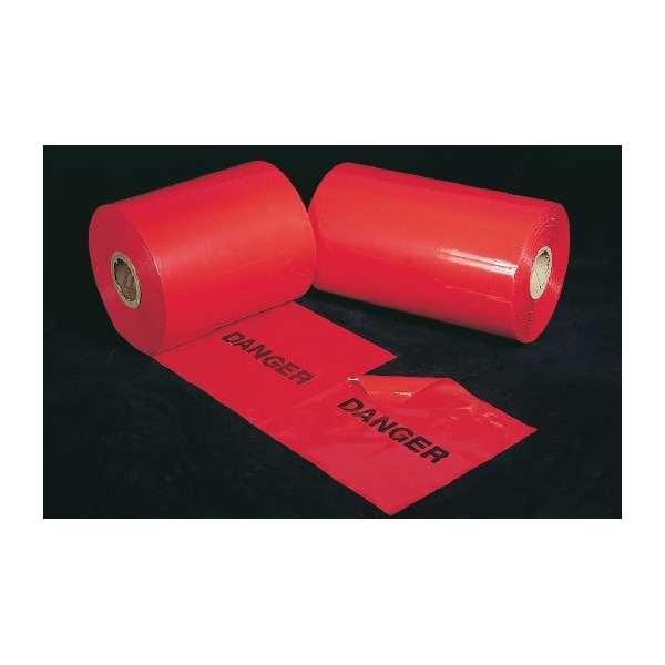 Mutual Industries 16X16X300Ft Tearoff Danger Flags - 14667-300-16