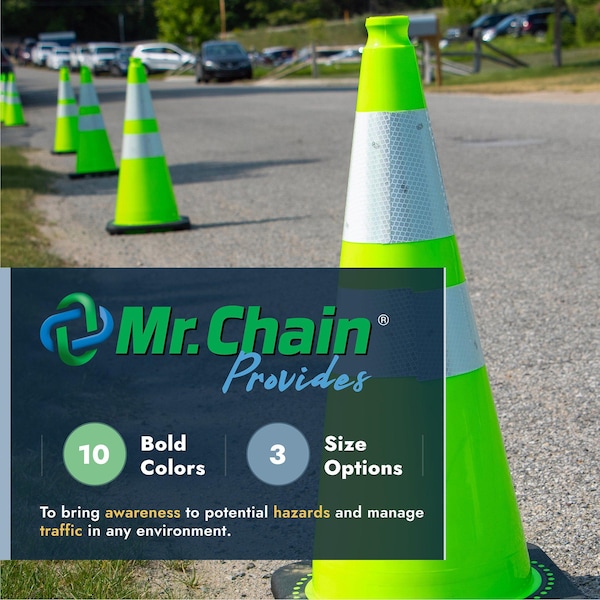 Mr. Chain Sky Blue Cone Chain Connectors - 97424-6