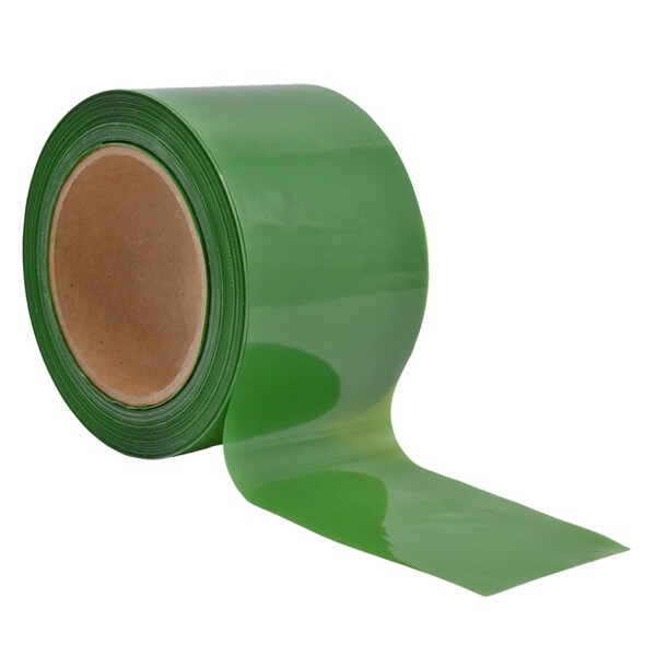 Wod Tape Barricade Tape, Green, 3 inch Wide x Polyethylene, 3 mil - WOD BRC-GNP-03000-36-200-GRE