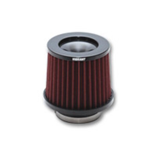 Vibrant 5.25 in. O.D. Cone x 5 in. Tall x 2.5 in. inlet I.D. The Classic Perform Ance Air Filter - 10921