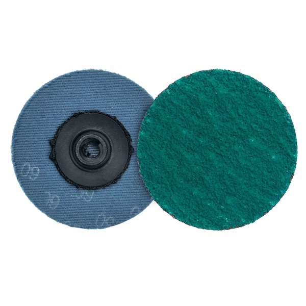 Zag-Prime 3 Quick Change Discs, Coated Turn On, Zirconia with Grinding Aid, 25PK - 11383