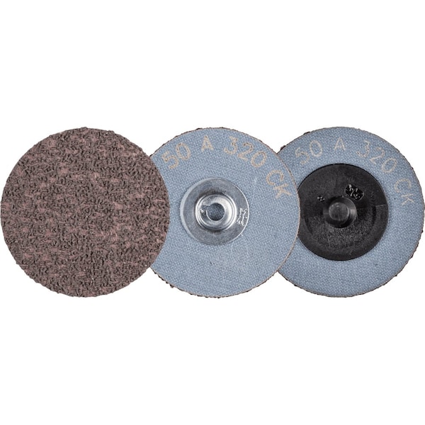 Pferd 2'' COMBIDISC Abrasive Disc - Type CDR - AO Compact Grain - 400 Grit - 42958