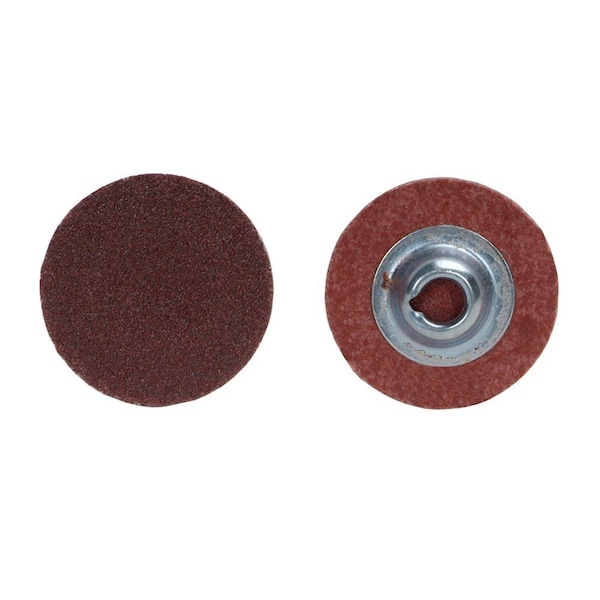 Norton Co Speed-Locking Disc, Size: 2in. , Grit: 180, Style: Quick change, Aluminum Oxide, Type: TR - 662611-21027