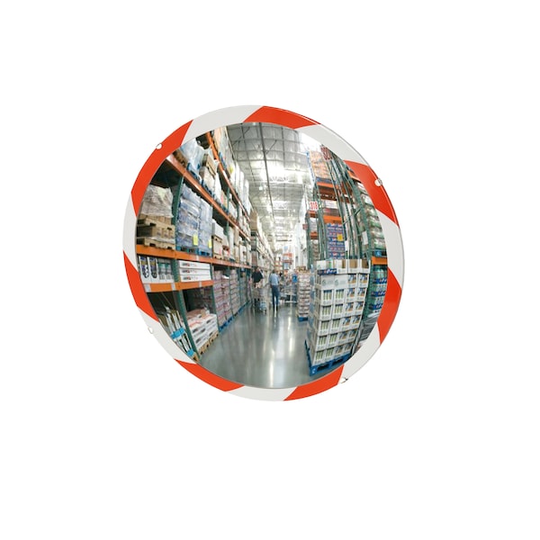 See All Industries Mirror, Convex, Hi Vis, Indoor, 30" - PLX30RT