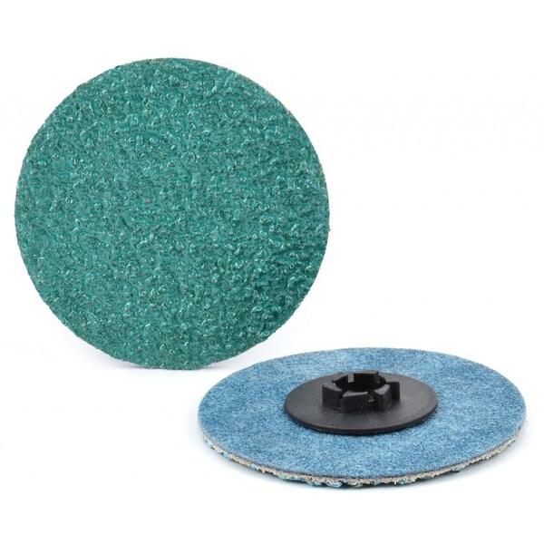 Arc Abrasives 3" Type P Zirconia Alumina Quick-Lok Disc, 36 Grit - 319242-1