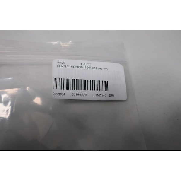Bently Nevada 330 XL 5/8MM PROXIMITOR SENSOR DE PROXIMIDAD DE 24V-DC - 3301080-91-05.