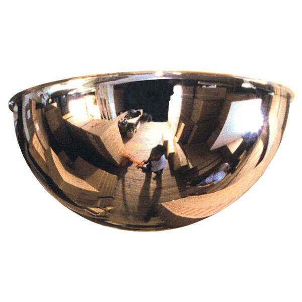 See All Industries Mirror, Full Dome, Scratch Resistant, 18" - PV18-360GBCT