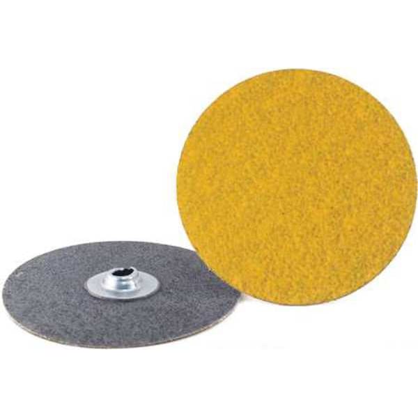 Arc Abrasives Quick Change Disc, 4in, 80 Grit, TS, PK25 - 71-31478K