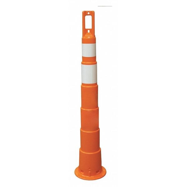 Plasticade Channelizer, 4"/6", EG - 650R1-O-4-6-W-EG