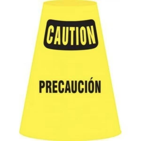 Accuform Traffic Cone Cuff Sleeve, For Use With Standard 18 in and 28 in High Traffic Cones - FBC916E