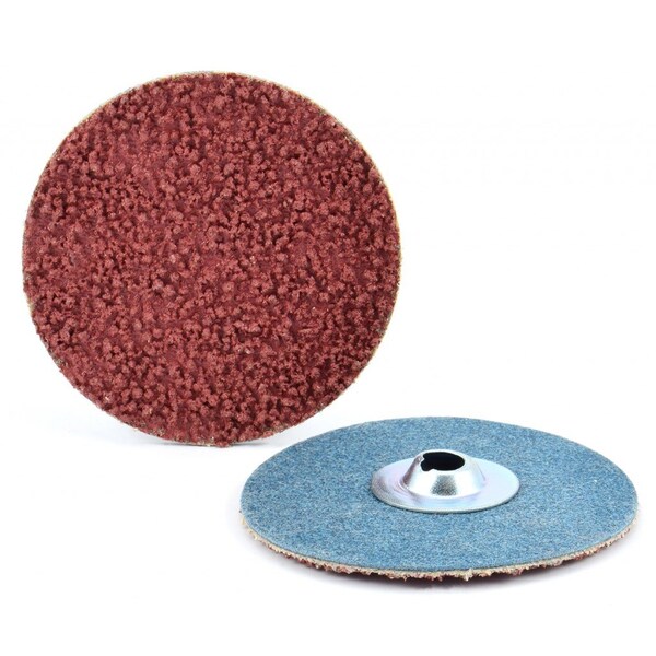 Arc Abrasives 3" Type S Aluminum Oxide, Compact Grain Quick-Lok Disc, 240 Grit - 31471-5