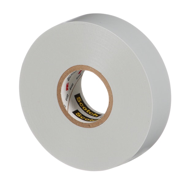 3M Vinyl Electrical Tape, 35, Scotch, 3/4 in W x 66 ft L , 7 mil thick, Gray, 1 Pack - 35-GRAY-3/4