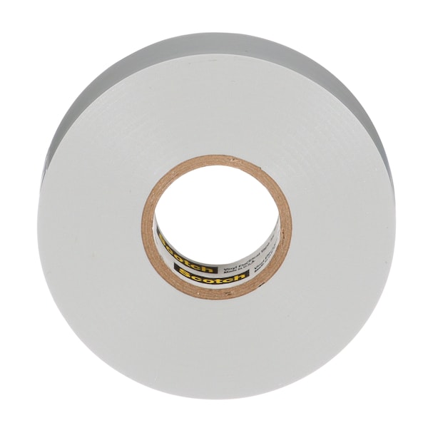 3M Vinyl Electrical Tape, 35, Scotch, 3/4 in W x 66 ft L , 7 mil thick, Gray, 1 Pack - 35-GRAY-3/4