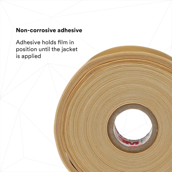 3M Varnished Cotton Cambric Electrical Tape 2520, Scotch, 3/4 in W x 108 ft L, 8 mil, Yellow, 1 Pack - 2520-3/4X36YD