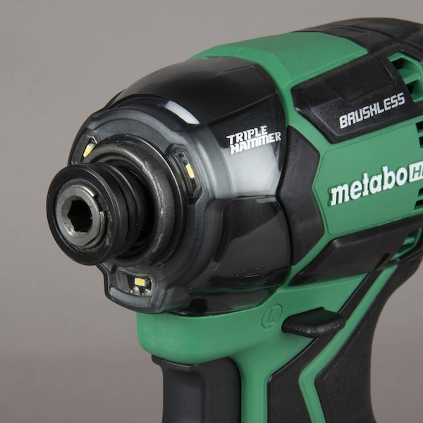 Metabo Hpt 36V 18V MV Cordless Brushless Triple Hammer Bolt  Impact Driver Kit - WH36DCM