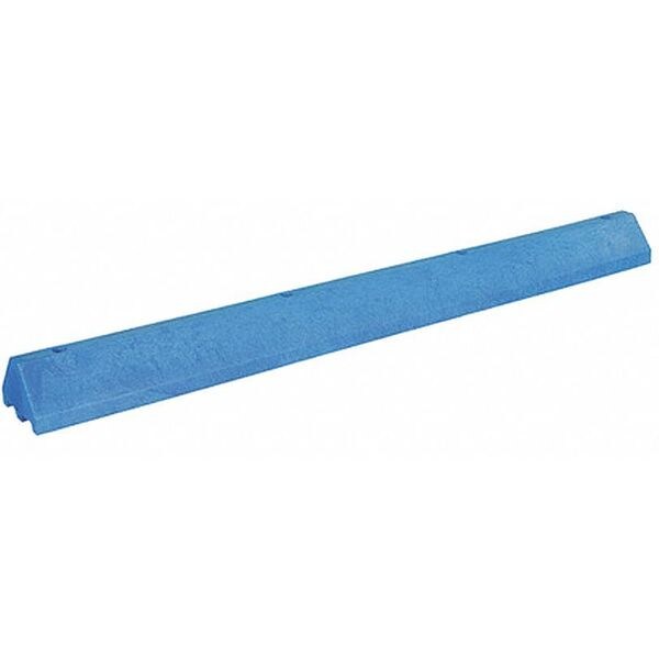 Plastics R Unique Truck Parking Block, Blue, 8 ft., Spikes - 71096TBBL-SPIKES