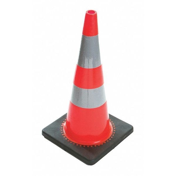 Boen Safety Cone, Orange, Reflective, 28" - TC-28R