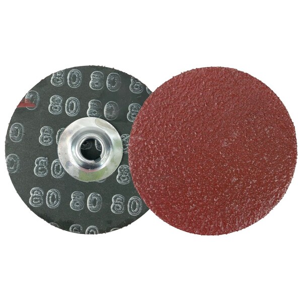 Weiler 3" Tiger Aluminum Blending Disc, 80AO, TYPE S - 59876