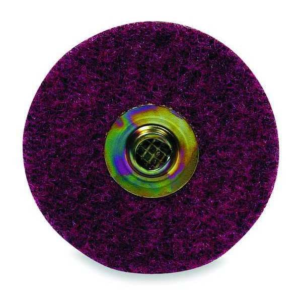 Norton Abrasives Quick Change Disc, 2 In D, Grit 80, TS - 66623335426