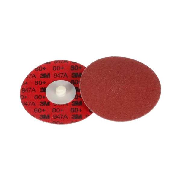 3M Cubitron Abrasive Disc, 80 Grit, 947A, 3in - 60440305005