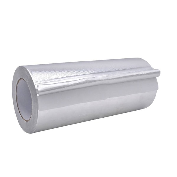 Wod Tape AFT20R Premium Grade Aluminum Foil Tape Multipurpose for HVAC and Insulation: 47.25 in. x 50 yds - WOD AFT20R-47250-LOG-50-SIL