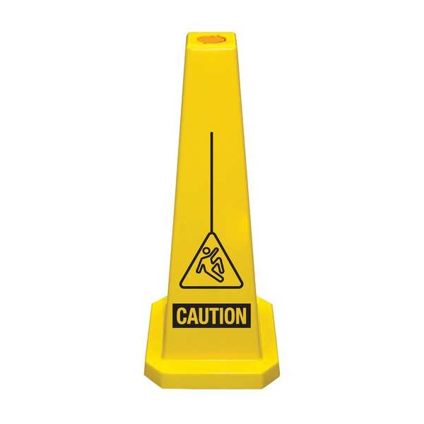 Cortina Safety Products Lamba Cones, 36", Yellow Caution - 03-600-11A