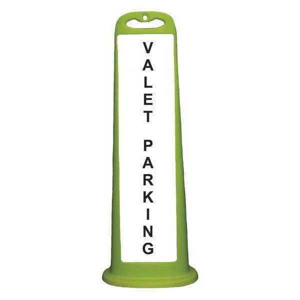 Cortina Safety Products Channelizer, Flat, Lime, Valet Parking - 03-760-LIVP