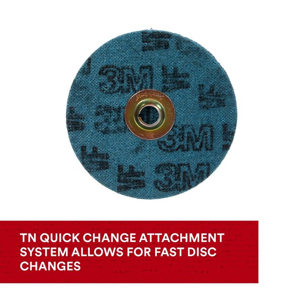 Scotch-Brite Surface Conditioning TN Quick Change Disc, A/O Very Fine, 7 in, 25PK - SC-DN