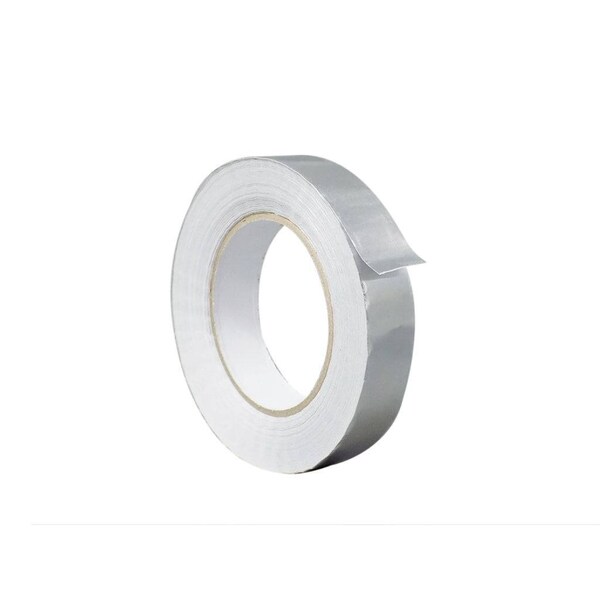 Wod Tape AFT30SW Aluminum Foil Tape Multipurpose for HVAC and Insulation No Liner: 1 in. x 60 yds, 20PK - WOD AFT30SW-01000-20-60-SIL