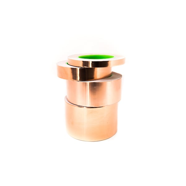Bertech Copper Foil Tape with Conductive Adhesive, 5 1/2 In. Wide x 36 Yards Long - CFT-5 1/2